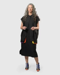 Tekbika Poppy Sleeveless Pocket Dress, Multi