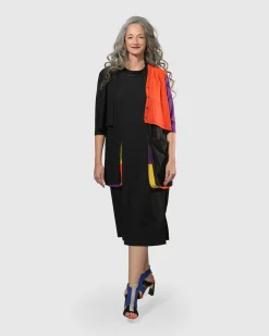 Tekbika Poppy Sleeveless Pocket Dress, Multi