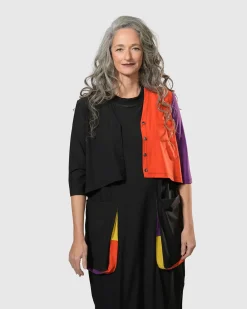 Tekbika Poppy Sleeveless Pocket Dress, Multi