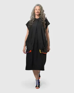 Tekbika Poppy Sleeveless Pocket Dress, Multi