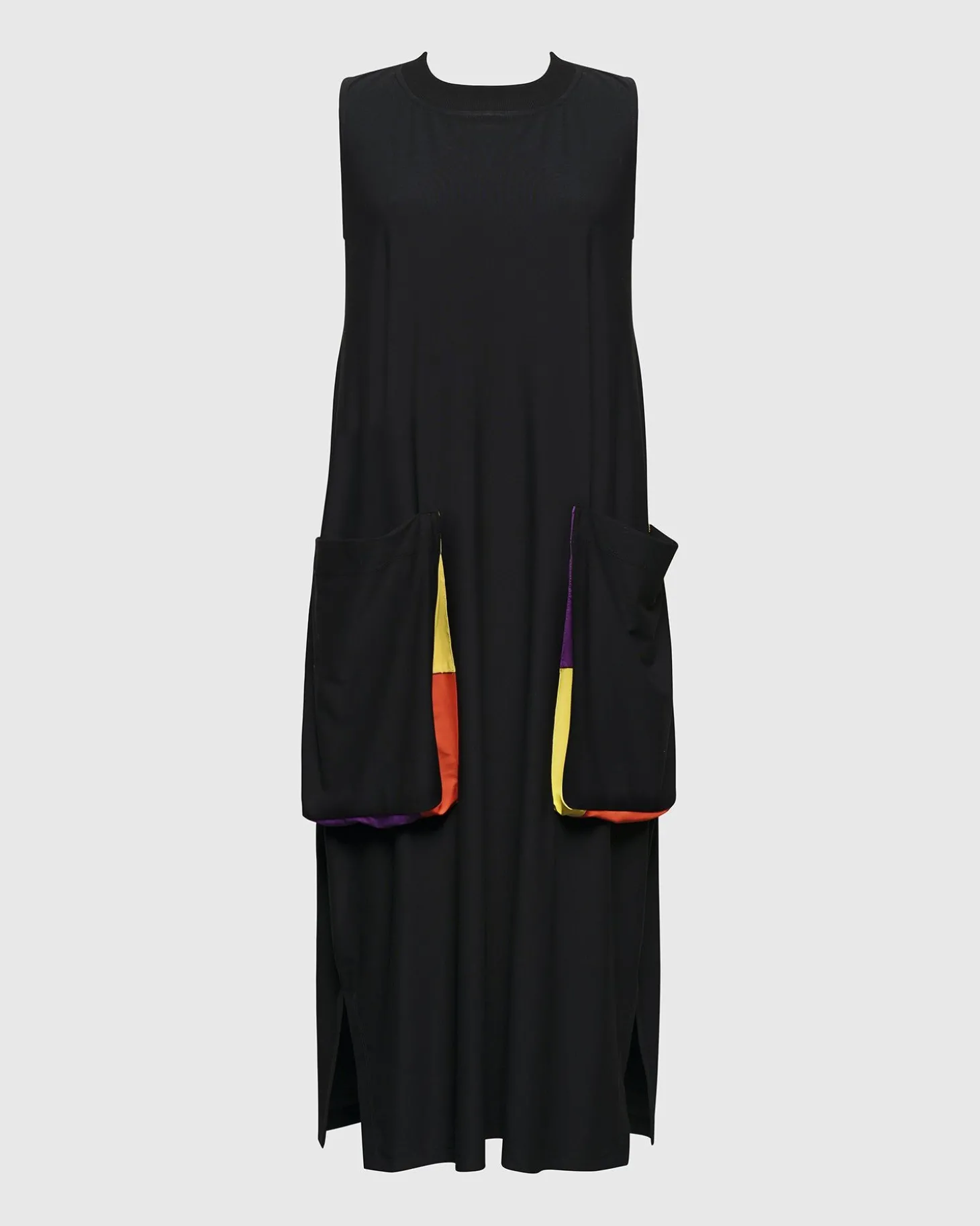 Tekbika Poppy Sleeveless Pocket Dress, Multi