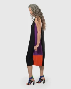 Tekbika Sarah Sleeveless Cocoon Dress, Multi