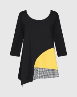 Tekbika Tamara Tunic Top, Yellow