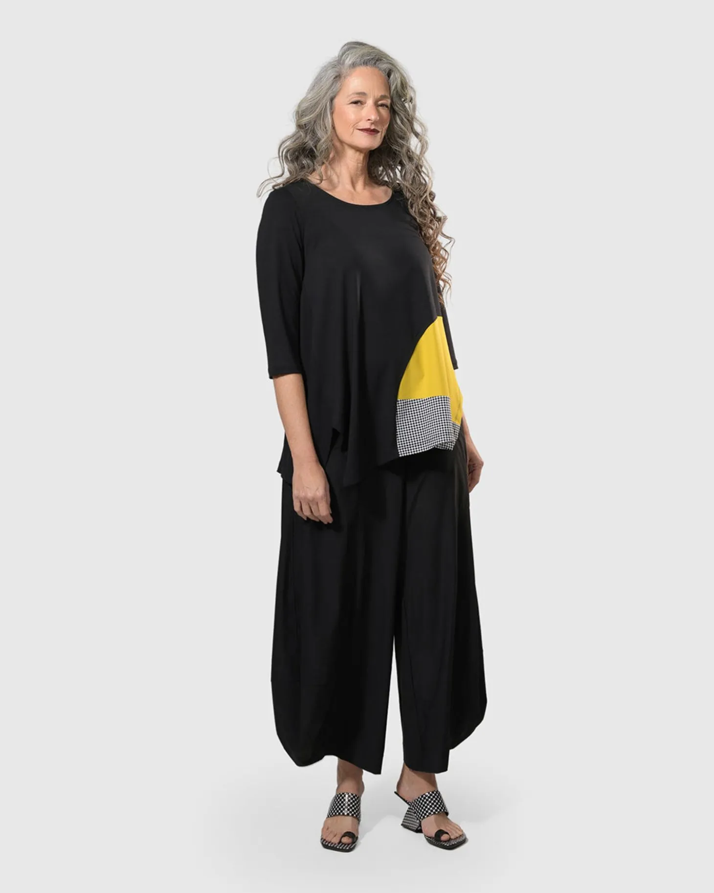 Tekbika Tamara Tunic Top, Yellow