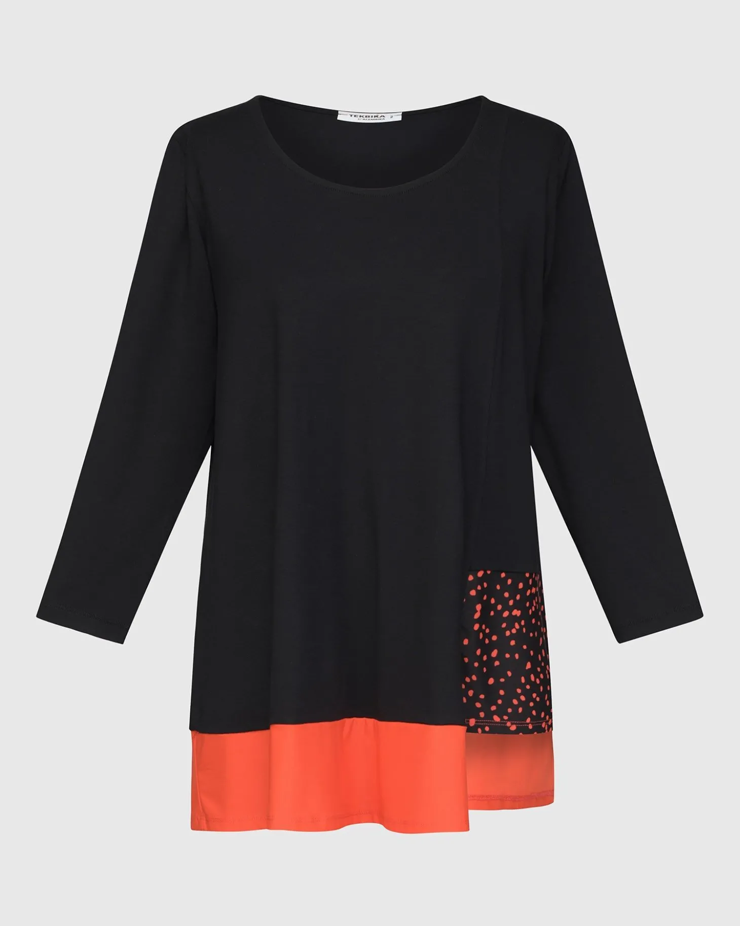 Tekbika Victoria Tunic Top, Flame