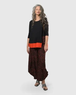 Tekbika Victoria Tunic Top, Flame