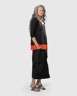 Tekbika Victoria Tunic Top, Flame