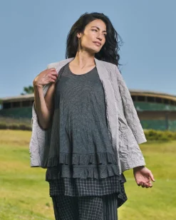 Thalia Sleeveless Tunic Top, Mix