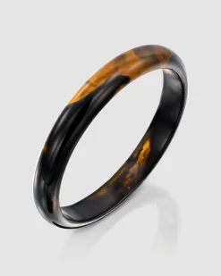 Tortie Bangle Bracelet, Tortoise