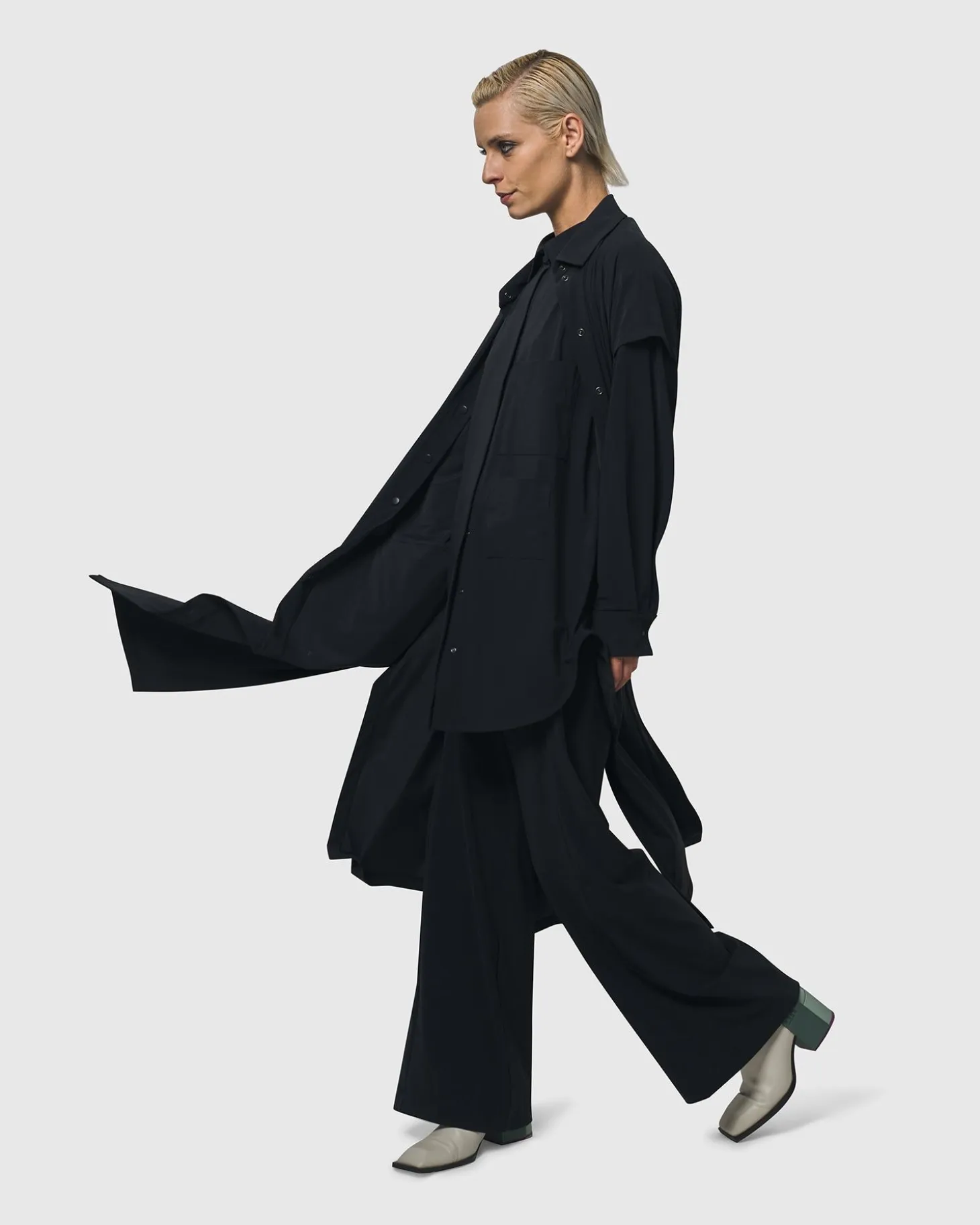 Trinity Straight Leg Pants, Black