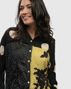 Under The Sun Button Down Shirt, Mix