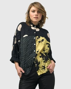 Under The Sun Button Down Shirt, Mix