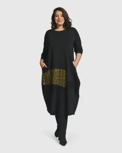 Unstoppable Cocoon Dress, Chartreuse