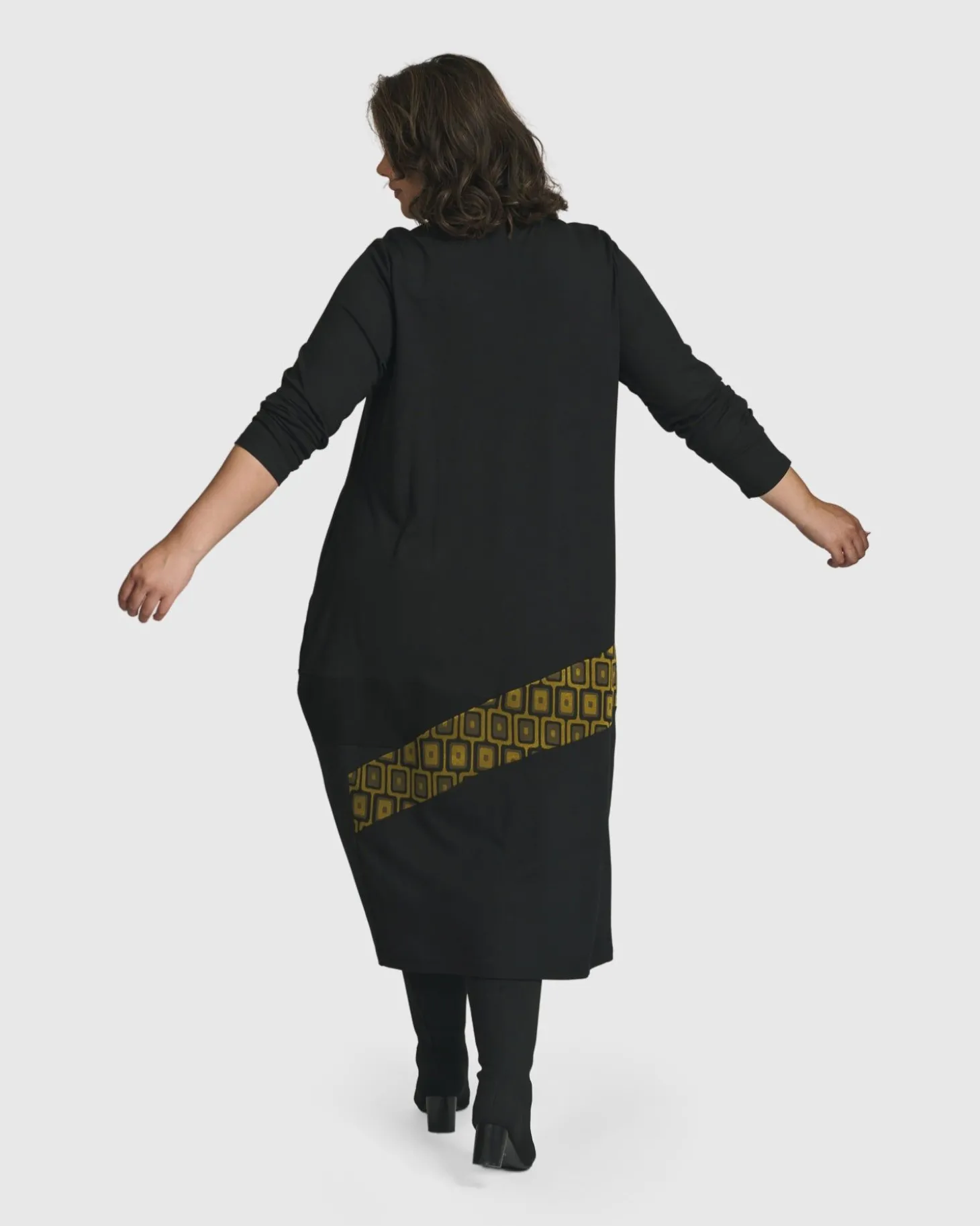 Unstoppable Cocoon Dress, Chartreuse