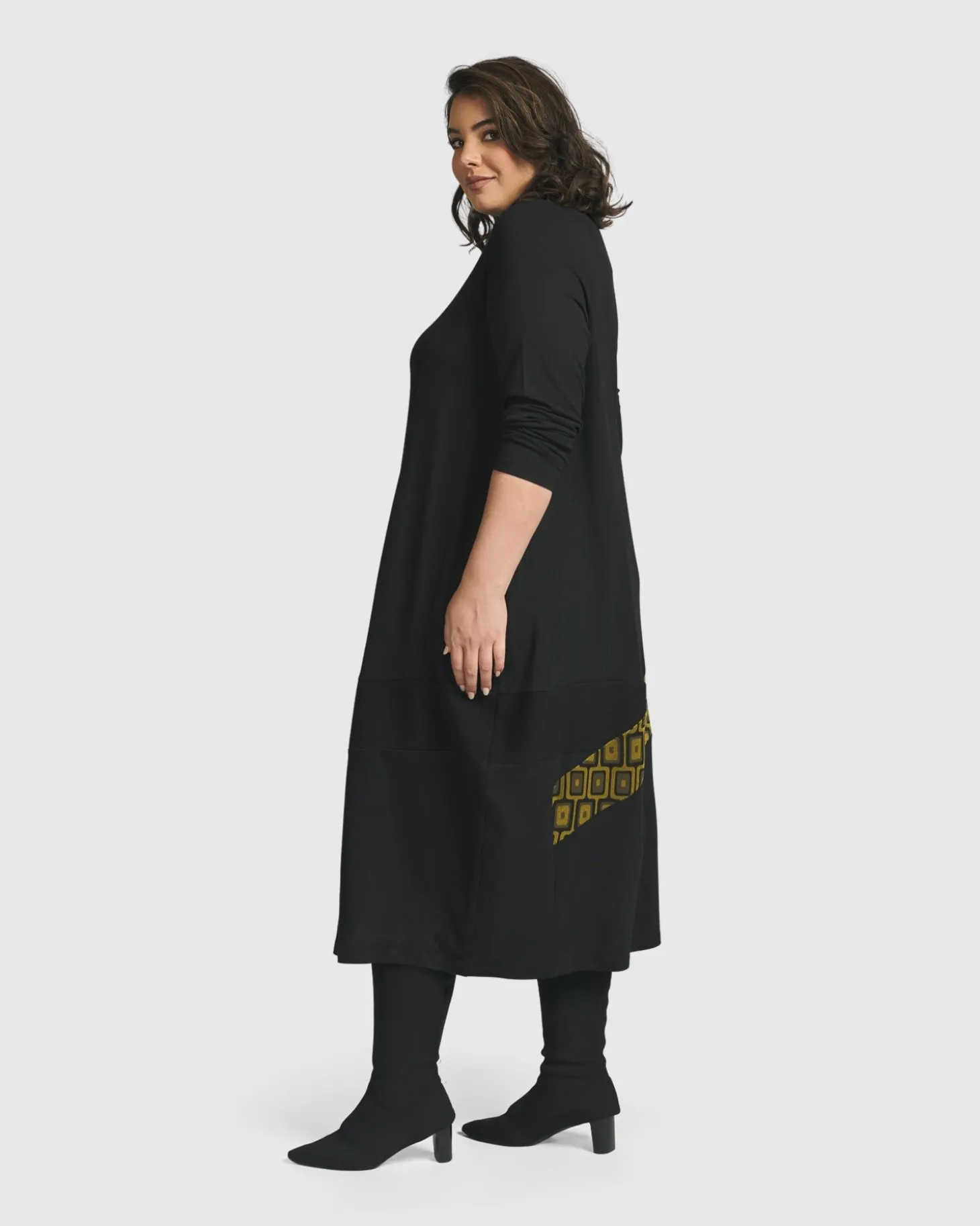 Unstoppable Cocoon Dress, Chartreuse