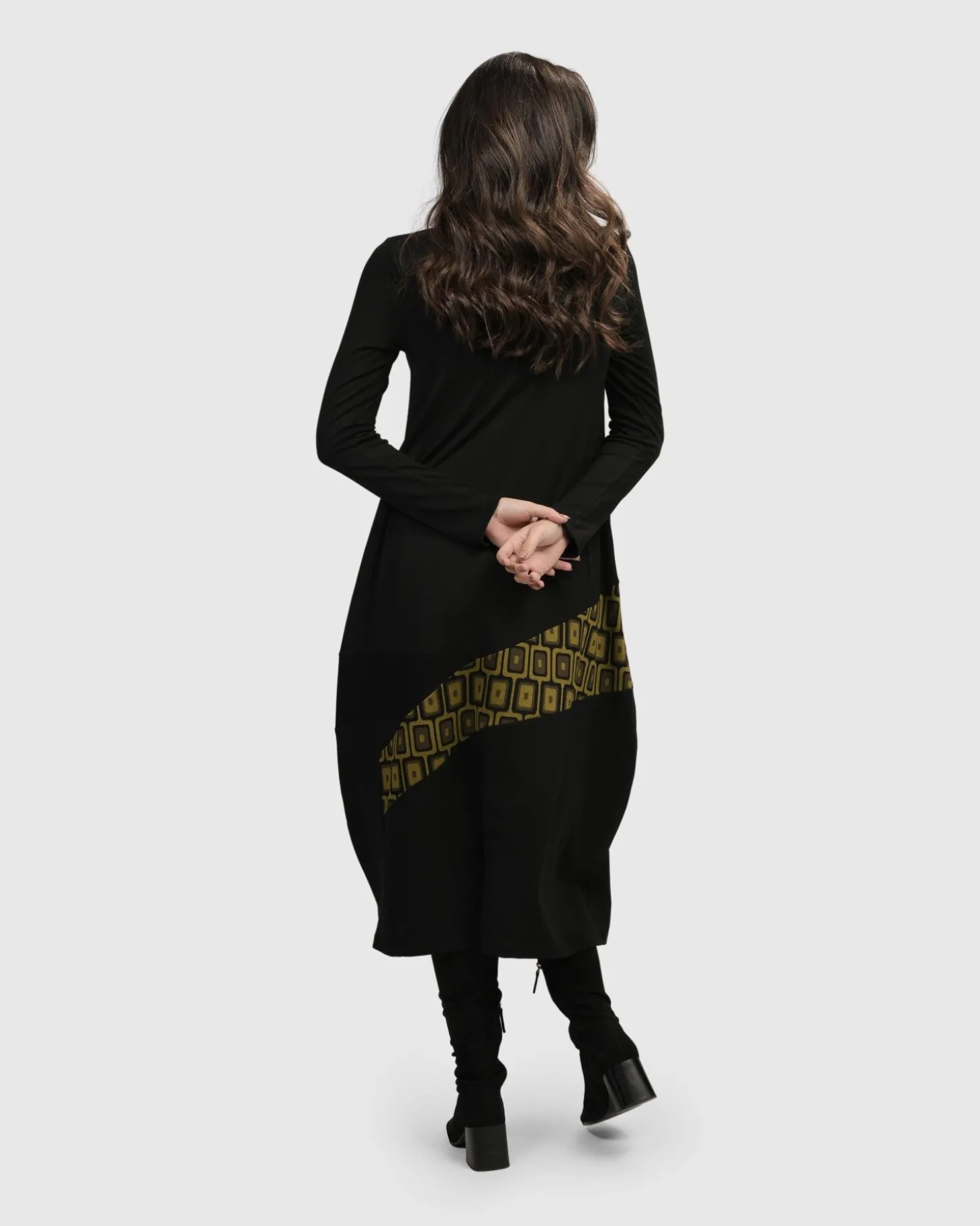 Unstoppable Cocoon Dress, Chartreuse