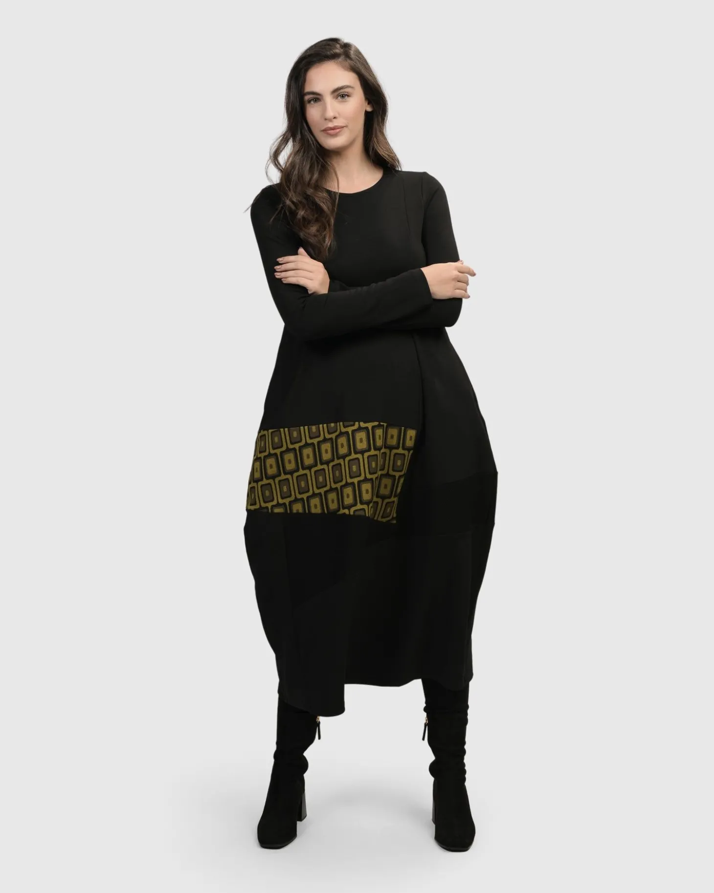 Unstoppable Cocoon Dress, Chartreuse