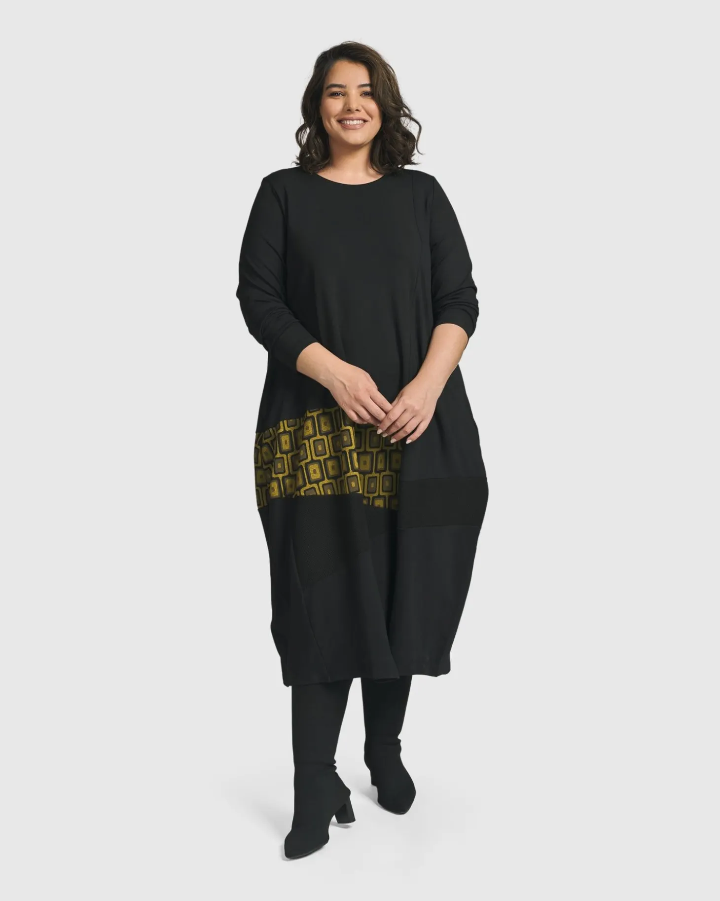 Unstoppable Cocoon Dress, Chartreuse