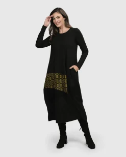 Unstoppable Cocoon Dress, Chartreuse