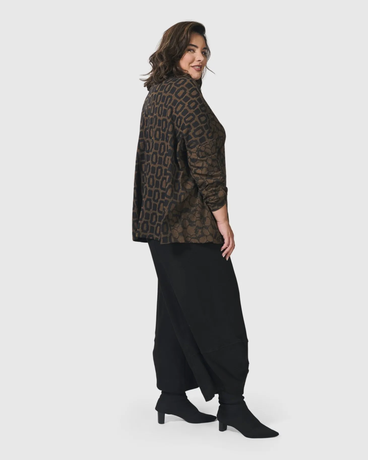 Unstoppable Oversized Cardigan, Coffee