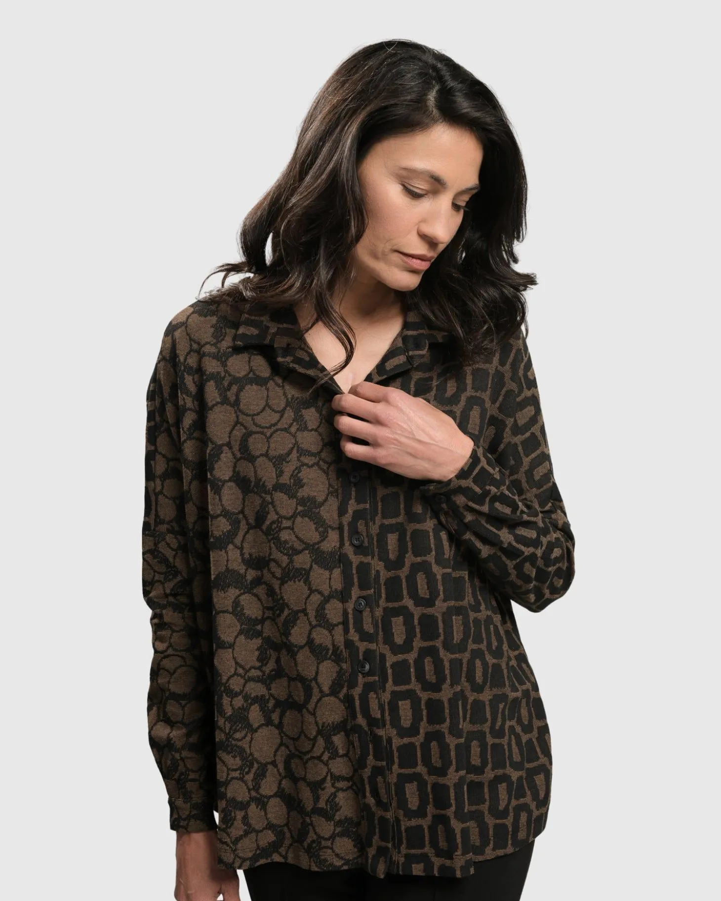Unstoppable Oversized Cardigan, Coffee