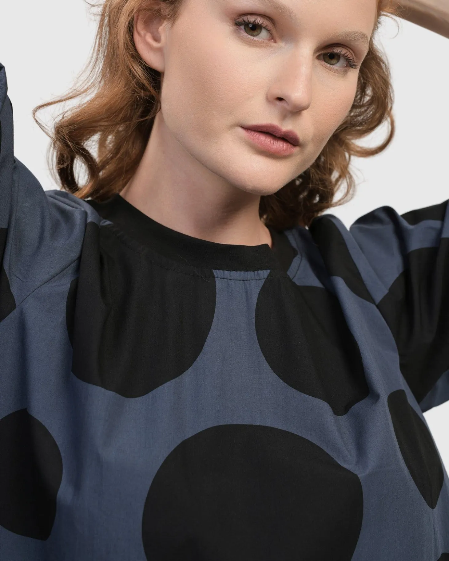 Urban Angelica Dots Tee, Navy