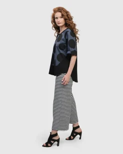 Urban Angelica Dots Tee, Navy