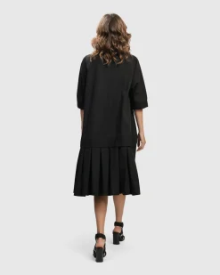 Urban Astor Shirt Dress, Black
