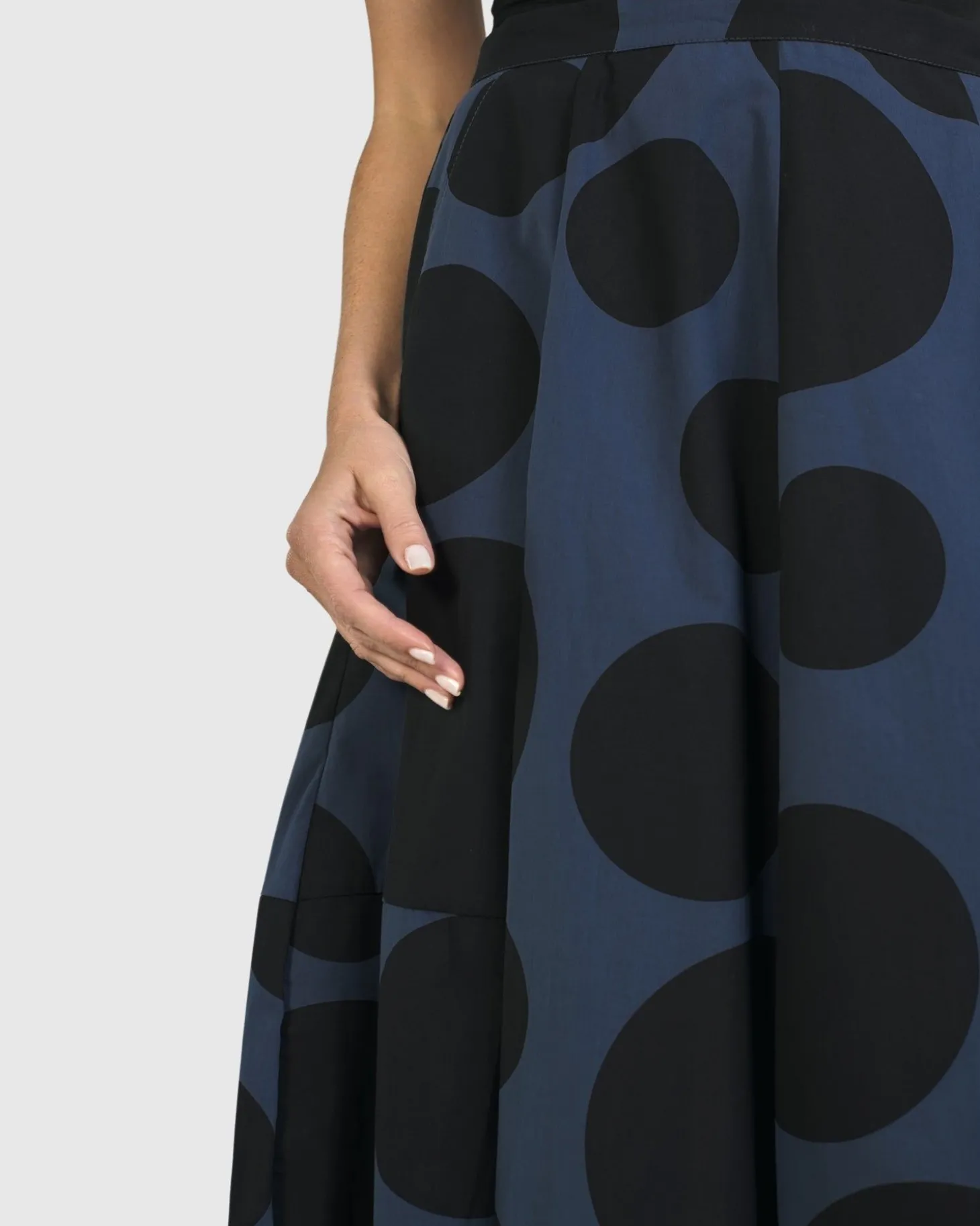 Urban Astrid Balloon Skirt, Navy