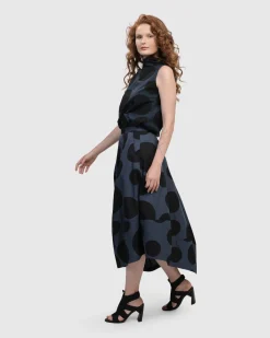 Urban Astrid Balloon Skirt, Navy