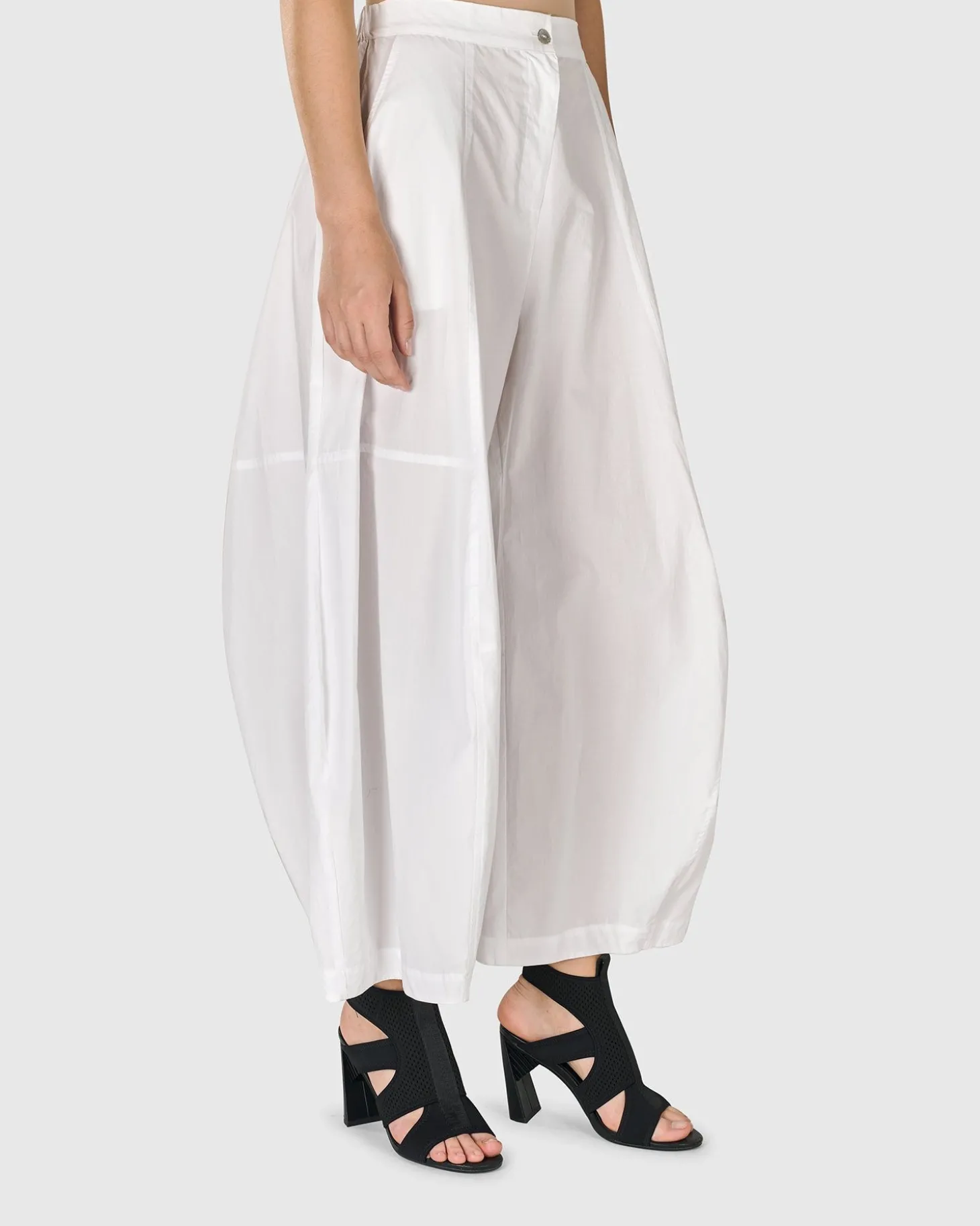 Urban Borough Balloon Pants, White