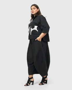 Urban Bowery Balloon Pants, Black