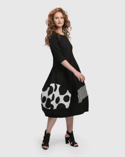 Urban Broadway Cocoon Dress, Mono