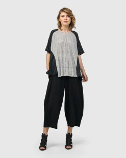 Urban Brooklyn Lantern Pants, Black