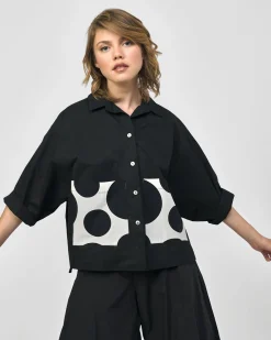 Urban Carnegie Cropped Shirt, Mono