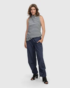 Urban Chica Cargo Pants, Navy