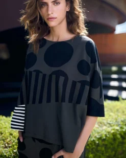 Urban Chihiro Boxy Tee, Khaki