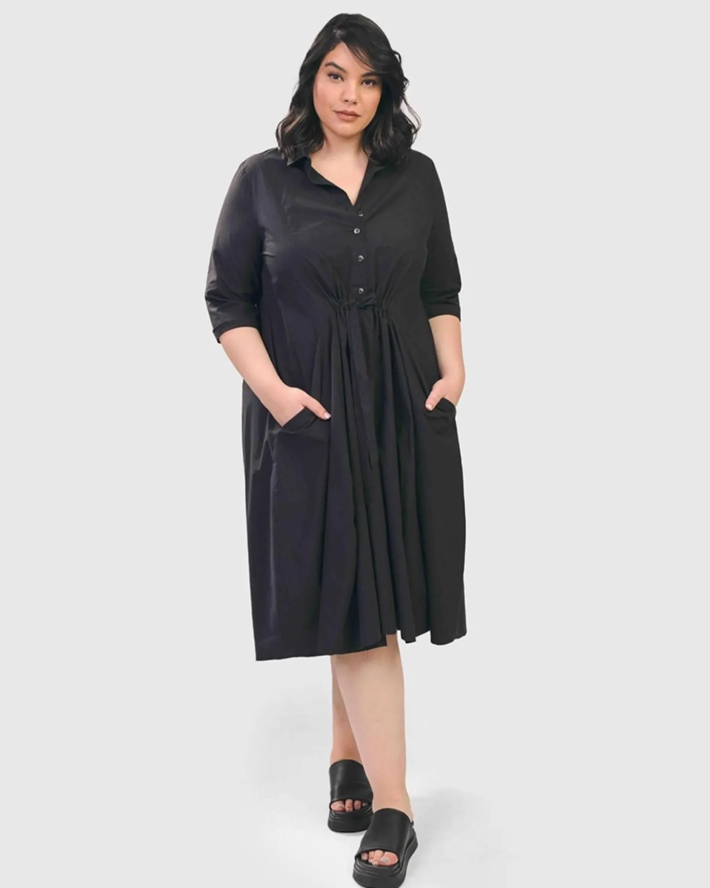 Urban Cooler Dress, Black