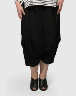 Urban Crop Harem Pants, Black