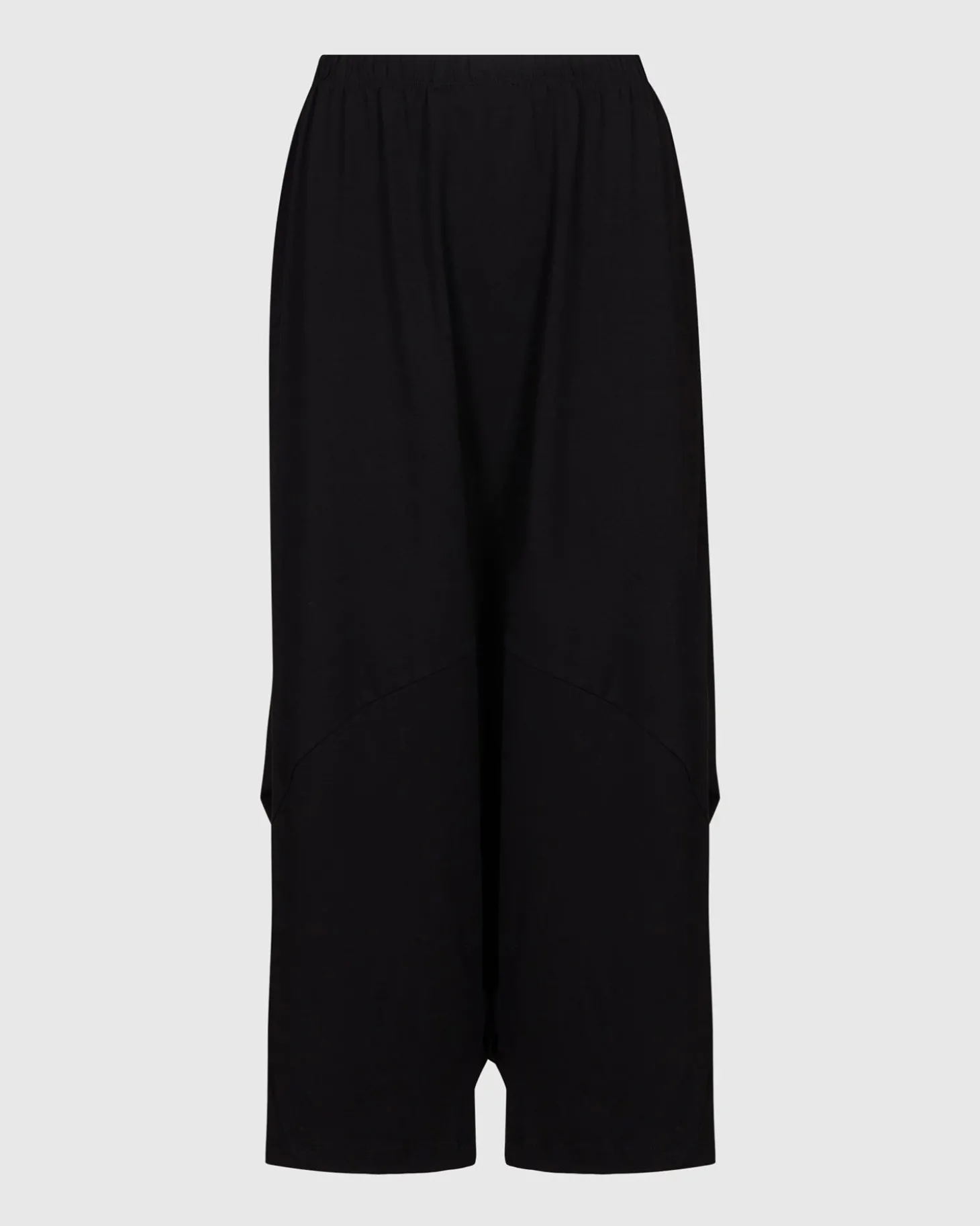 Urban Crop Harem Pants, Black