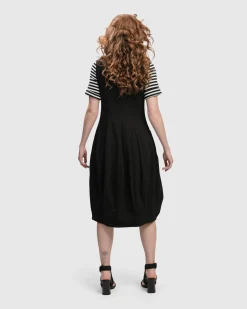 Urban Daytime Cocoon Dress, Stripes