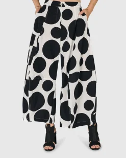 Urban Dot Balloon Pants, Mono