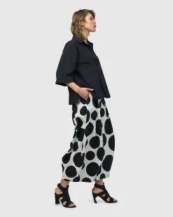 Urban Dot Balloon Pants, Mono
