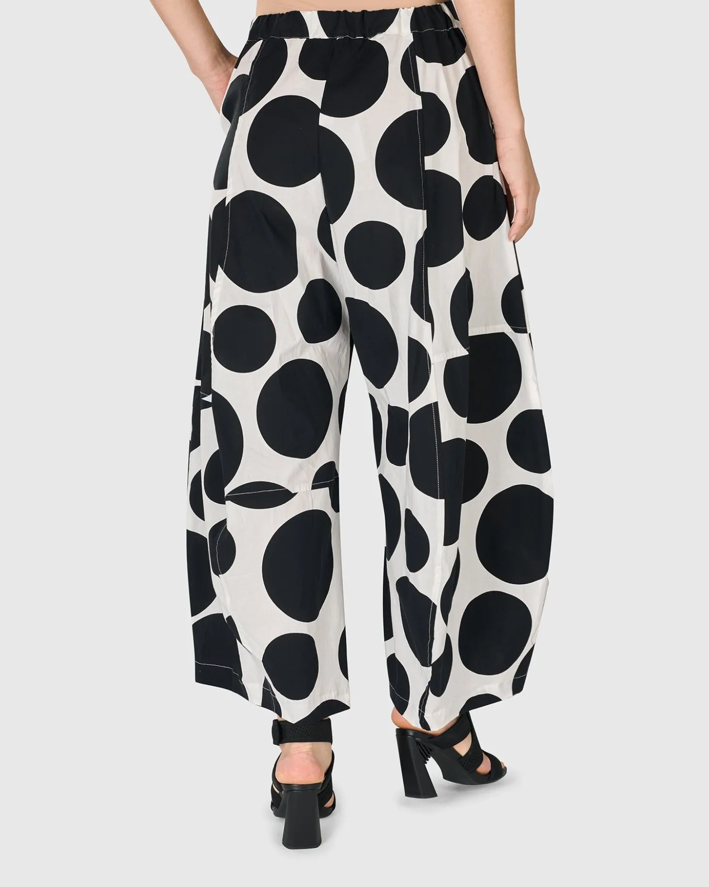 Urban Dot Balloon Pants, Mono