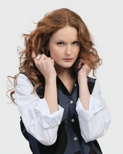 Urban Dots Button Down Shirt, Navy