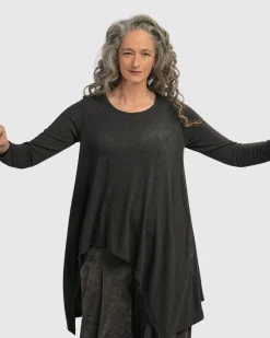 Urban Hi-Lo Top, Charcoal