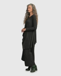 Urban Hi-Lo Top, Charcoal