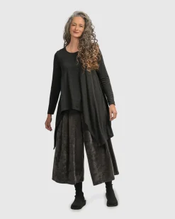 Urban Hi-Lo Top, Charcoal