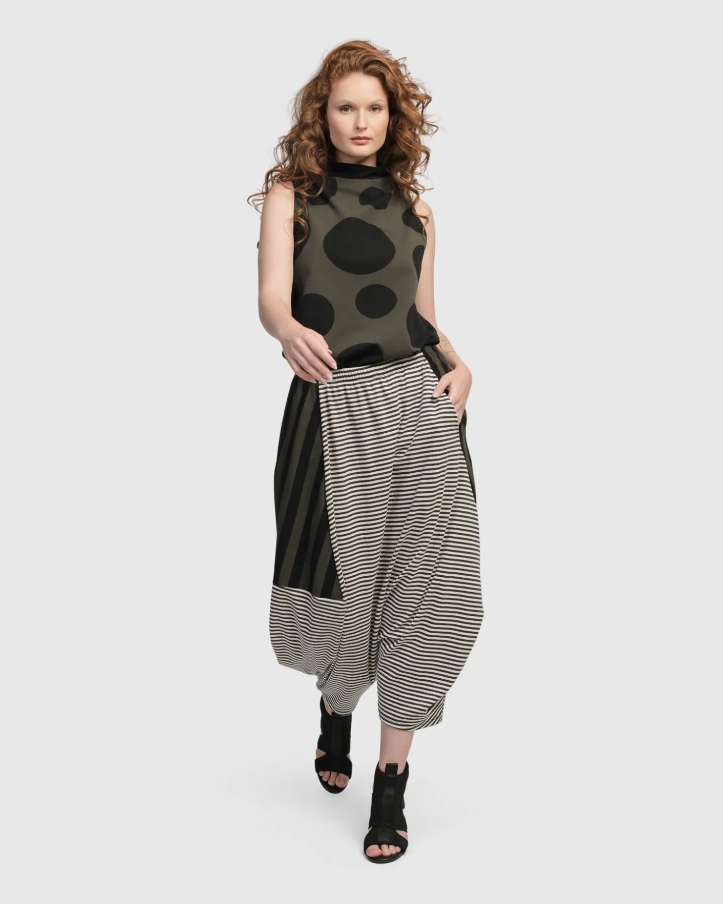 Urban Imperial Harem Pants, Stripes