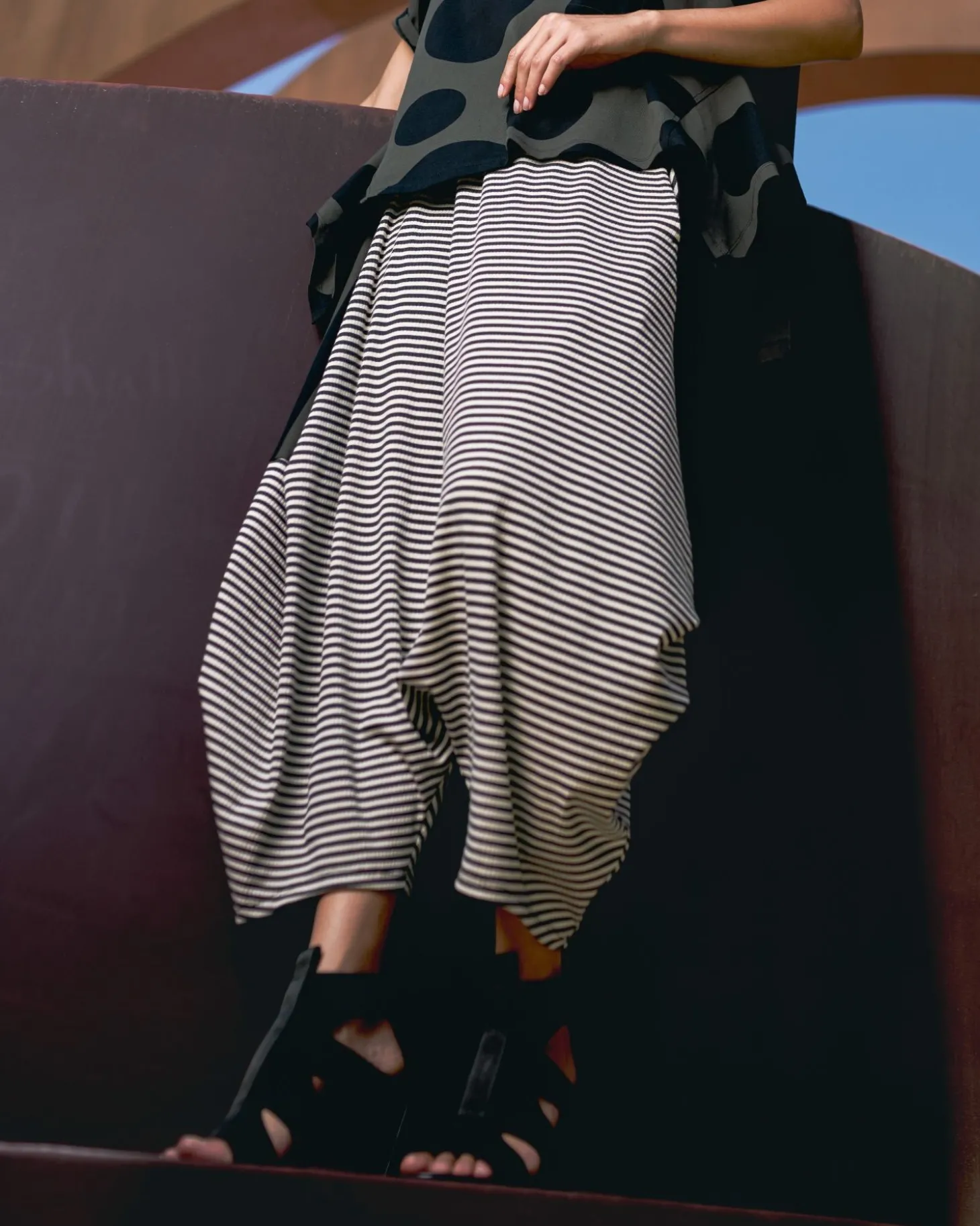 Urban Imperial Harem Pants, Stripes